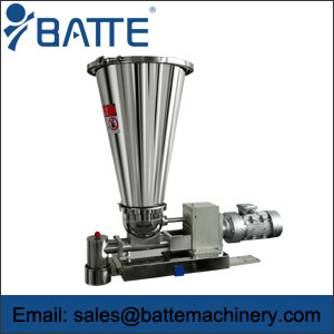 Single screw gravimetric feeder