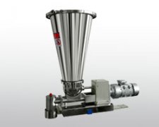 Continuous gravimetric feeder processing